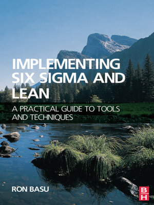 cover image of Implementing Six Sigma and Lean